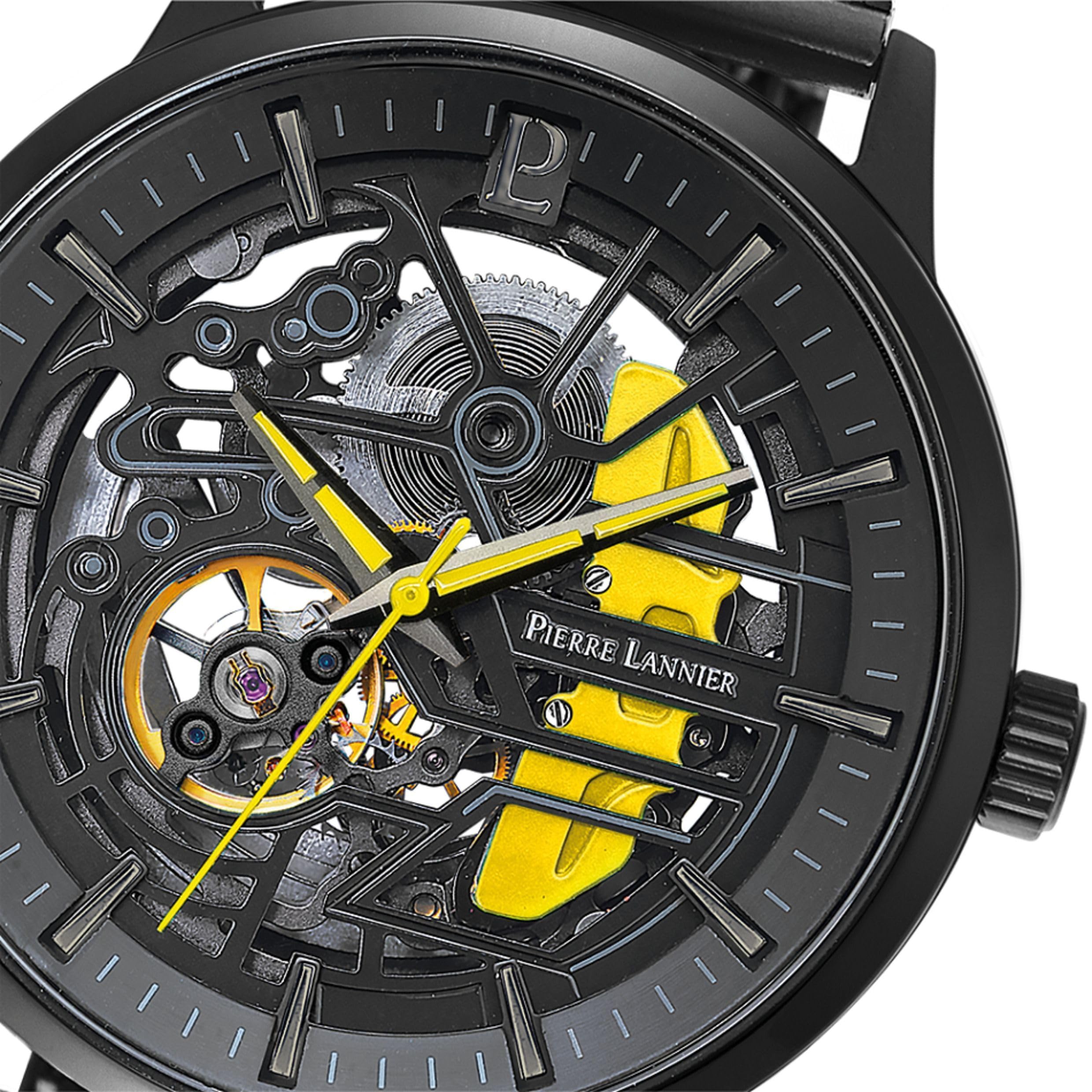 Pierre Lannier Paddock orologio automatico 43 mm acciaio