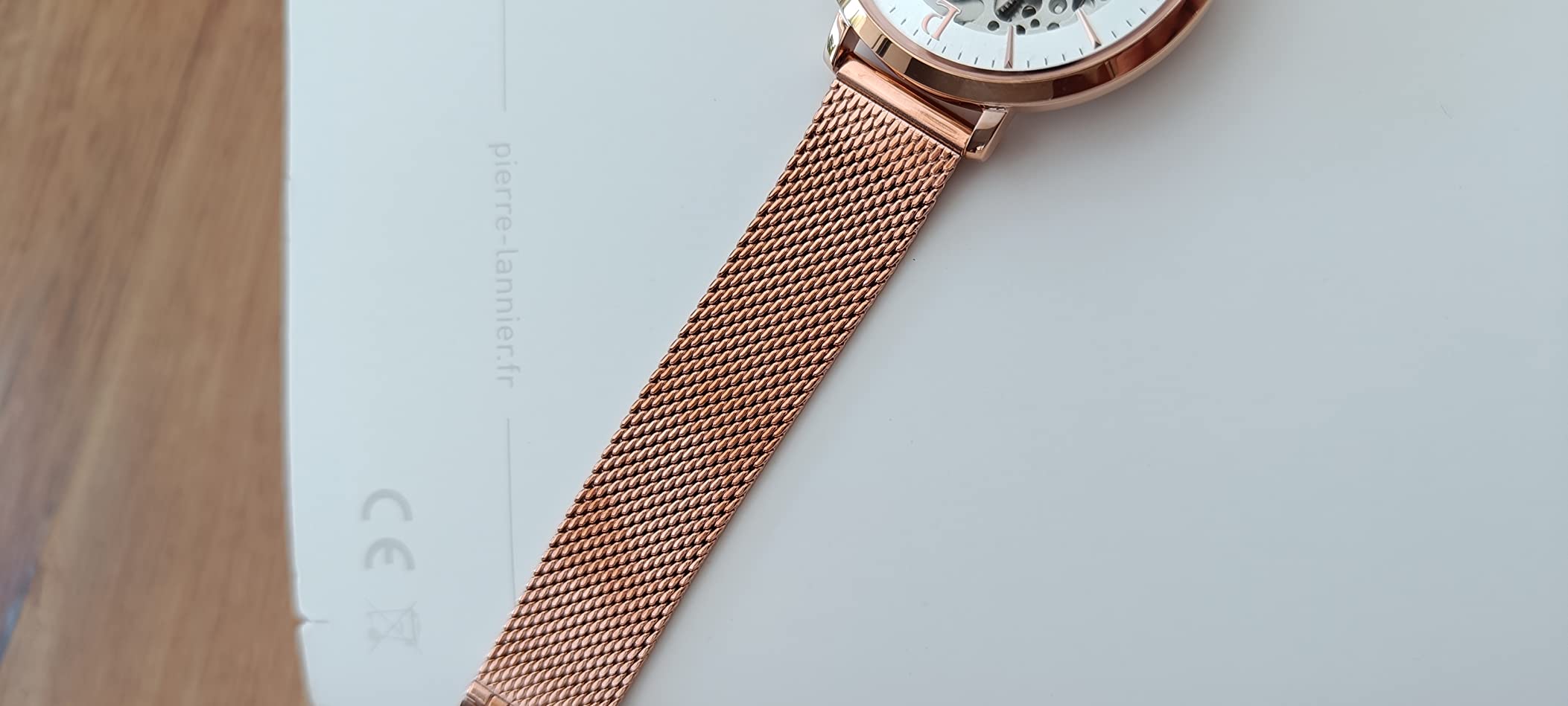 Pierre Lannier 313B928 Orologio Donna Automatico Rosa 35 mm