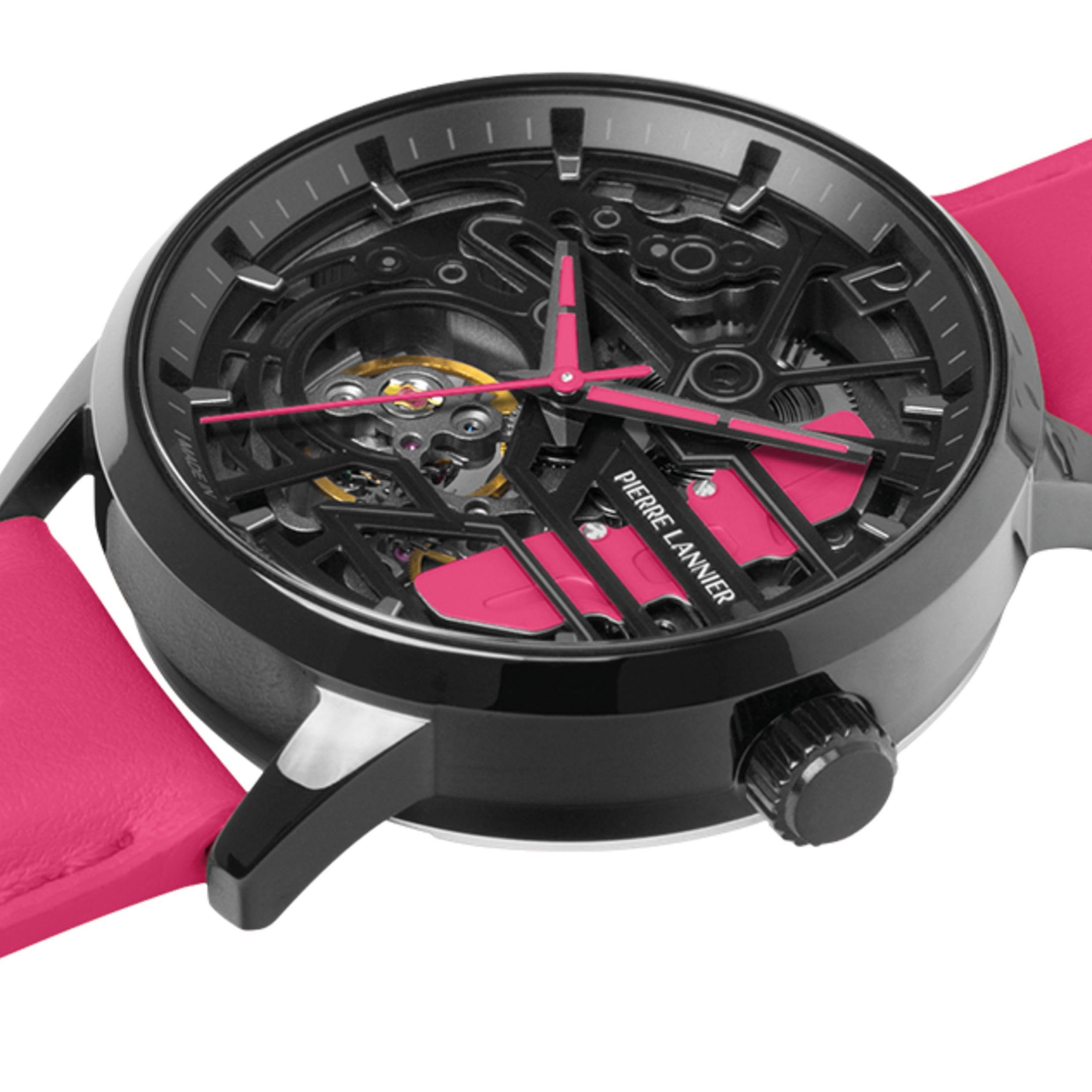 Pierre Lannier Paddock Orologio Automatico 39 mm Acciaio