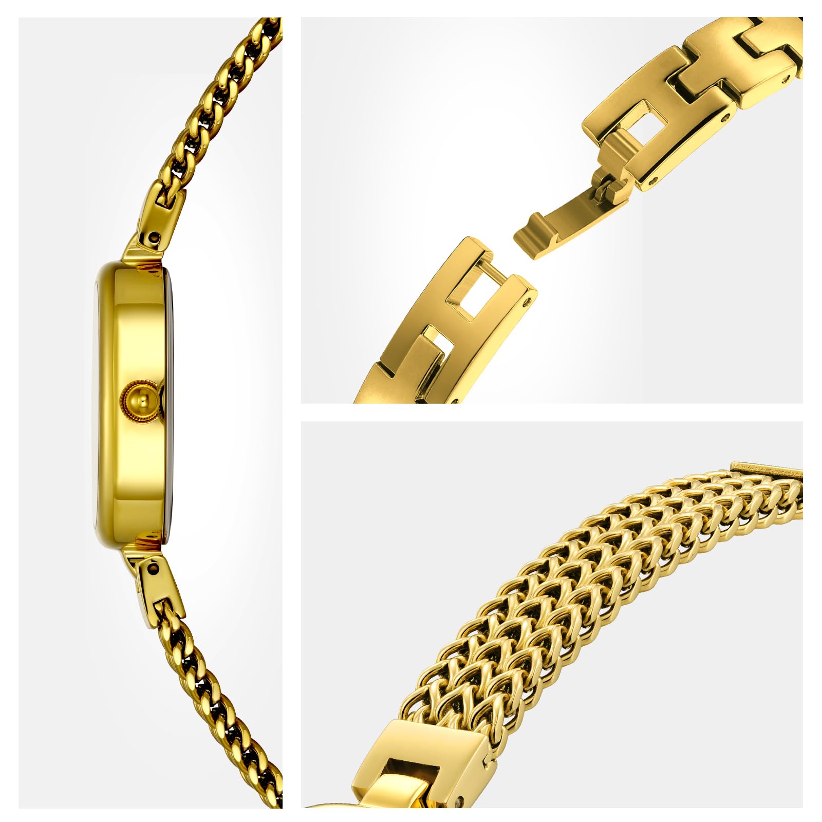 Berny Gold orologio quarzo donna rosso ovale