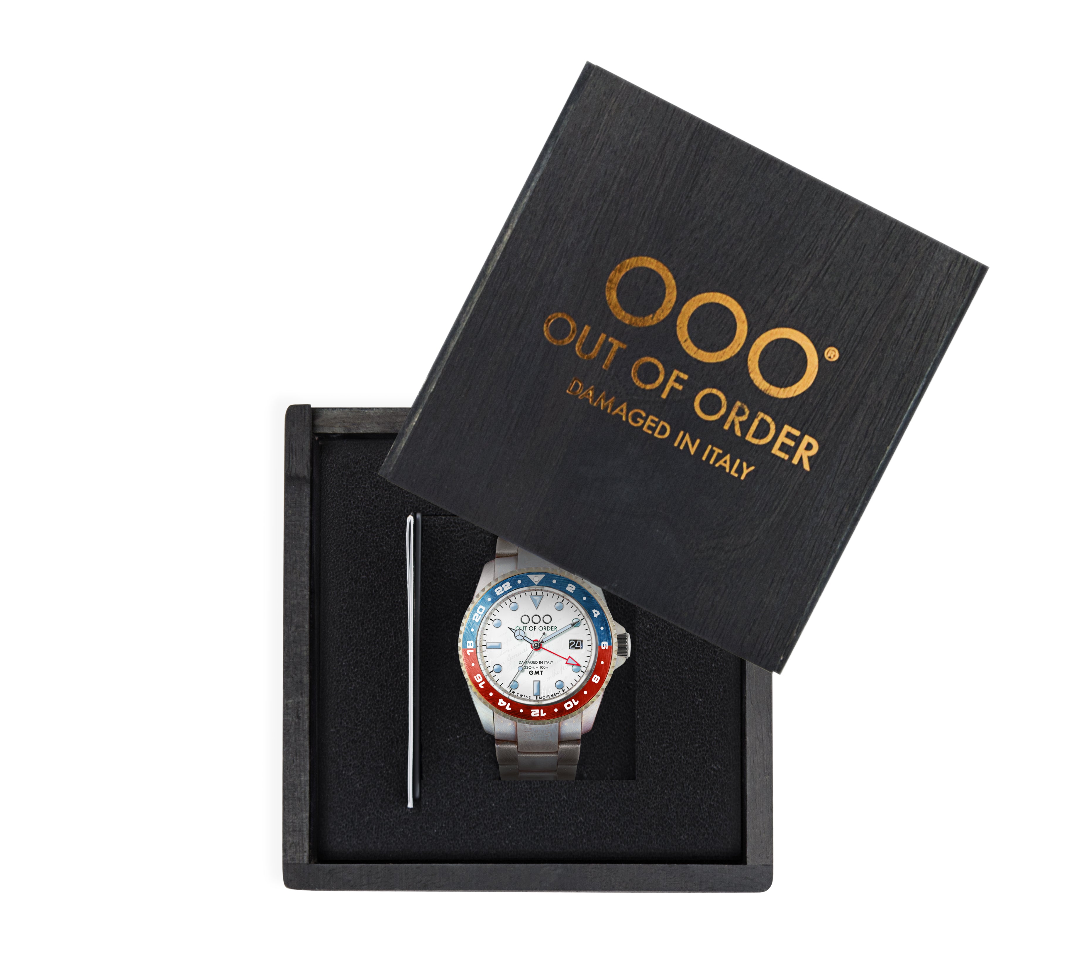 Out Of Order GMT Philadelphia Orologio 44mm Acciaio