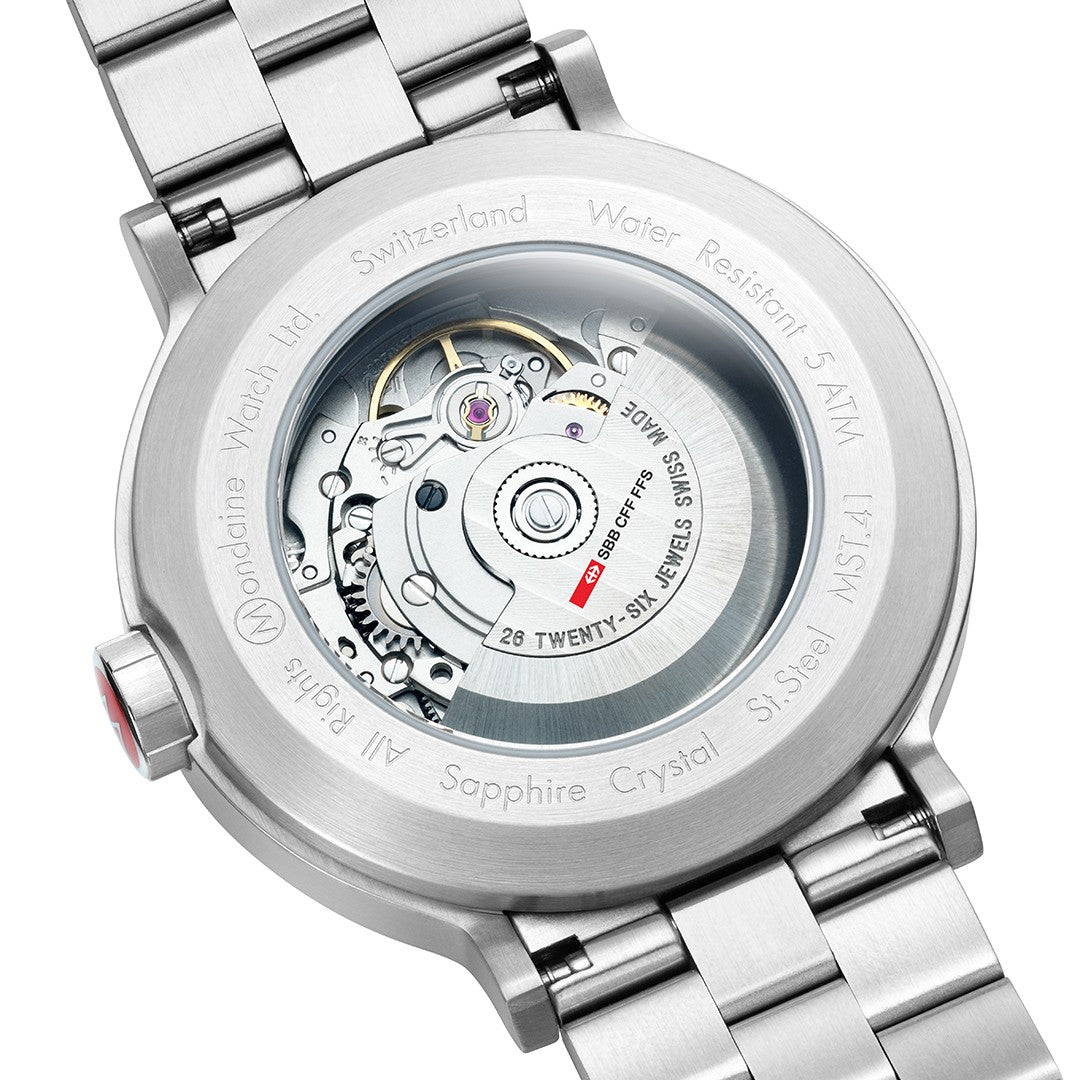 Mondaine The Original Automatic orologio acciaio 41mm