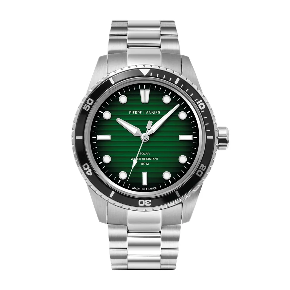 Pierre Lannier Inti Orologio in Acciaio 43 mm 10 ATM