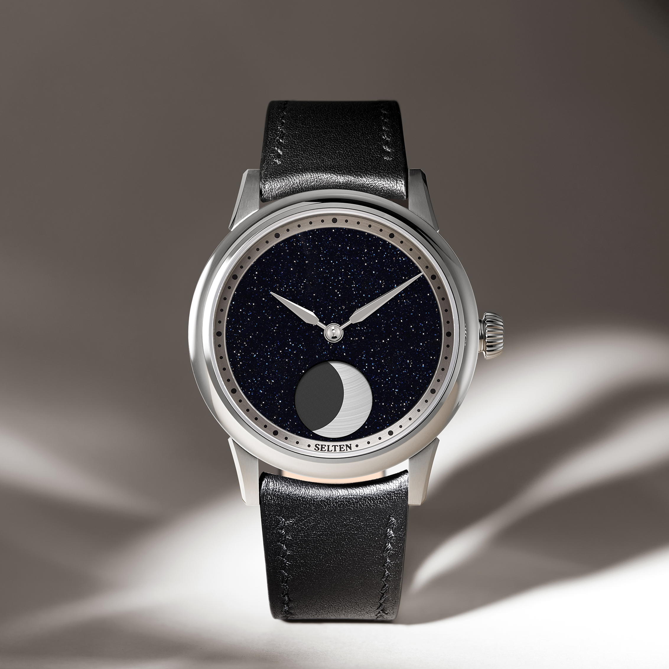 Selten M1 Moonphase Aventurine orologio fasi lunari