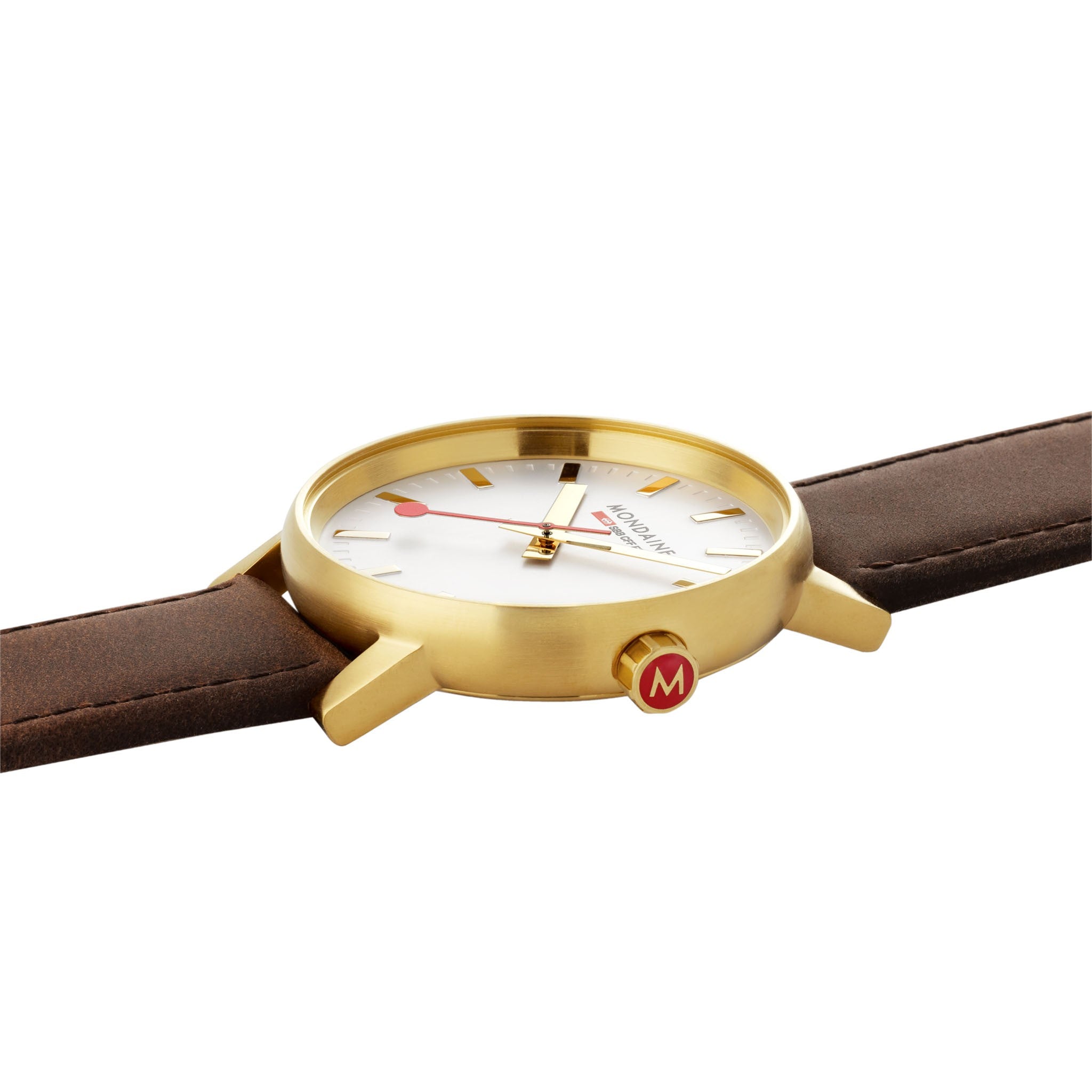 Mondaine evo2 Big Gold 40 mm Orologio Quarzo Oro