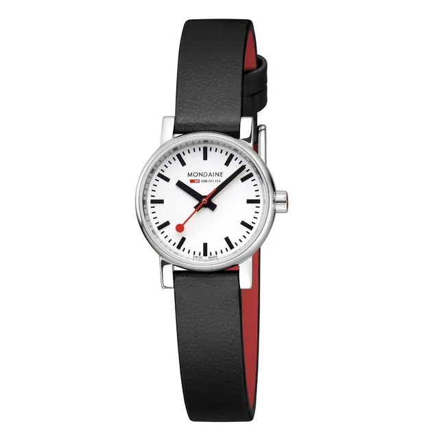 Mondaine evo2 Petite Orologio Nero 26 mm Quarzo