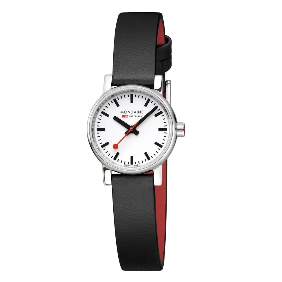 Mondaine evo2 Petite Orologio Nero 26 mm Quarzo