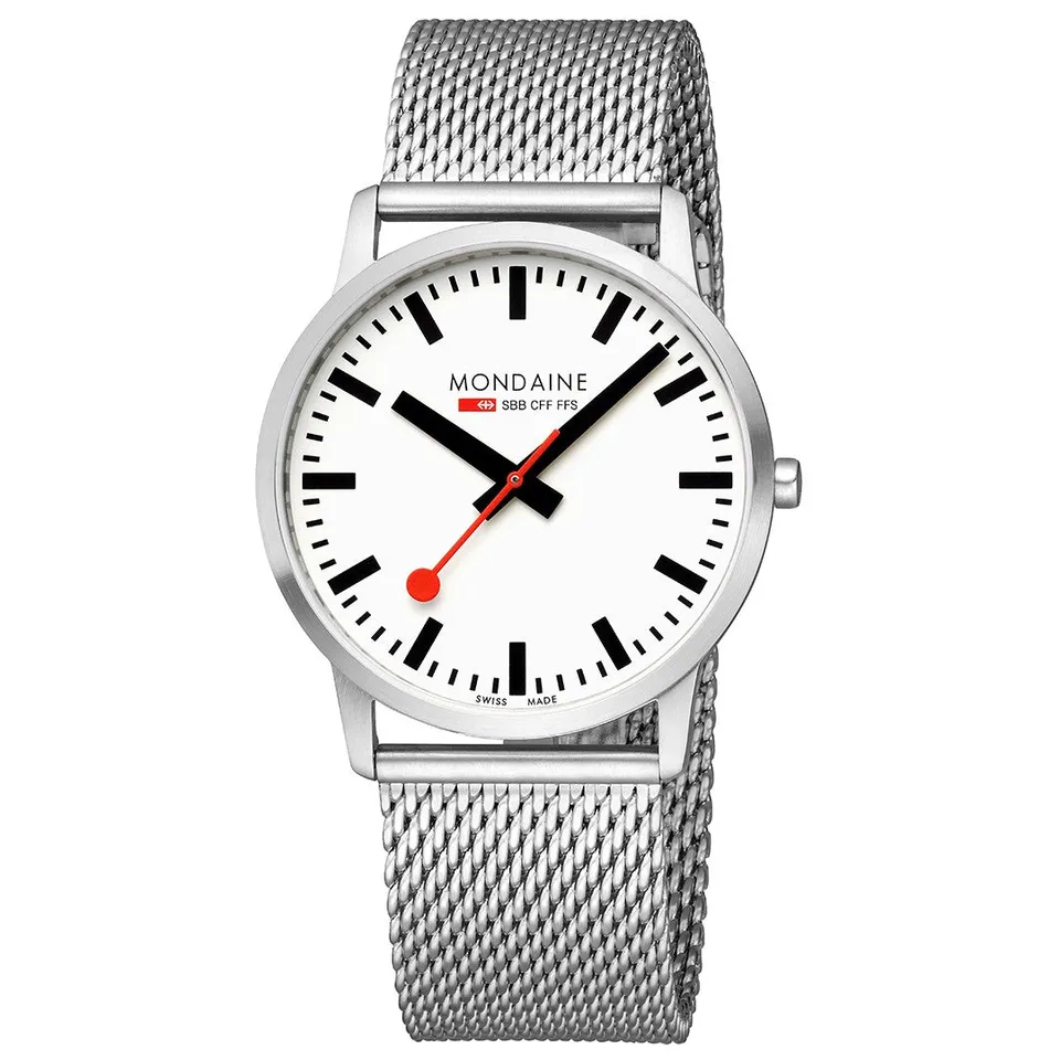 Mondaine Simply Elegant 40mm orologio ultrasottile quarzo