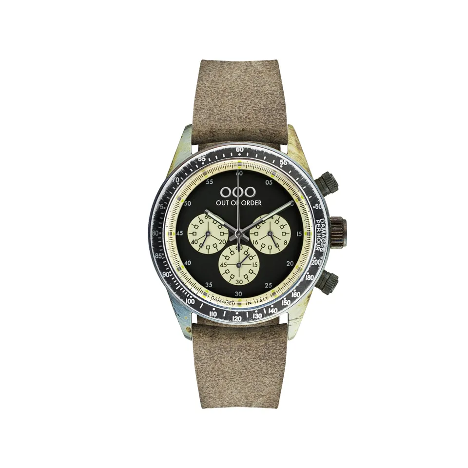 Out Of Order Cronografo Palude Black orologio cronografo 42 mm