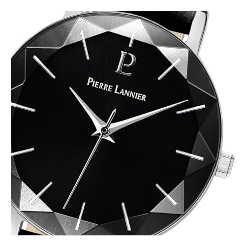 Pierre Lannier Multiples 009M633 Orologio Donna Nero Pelle