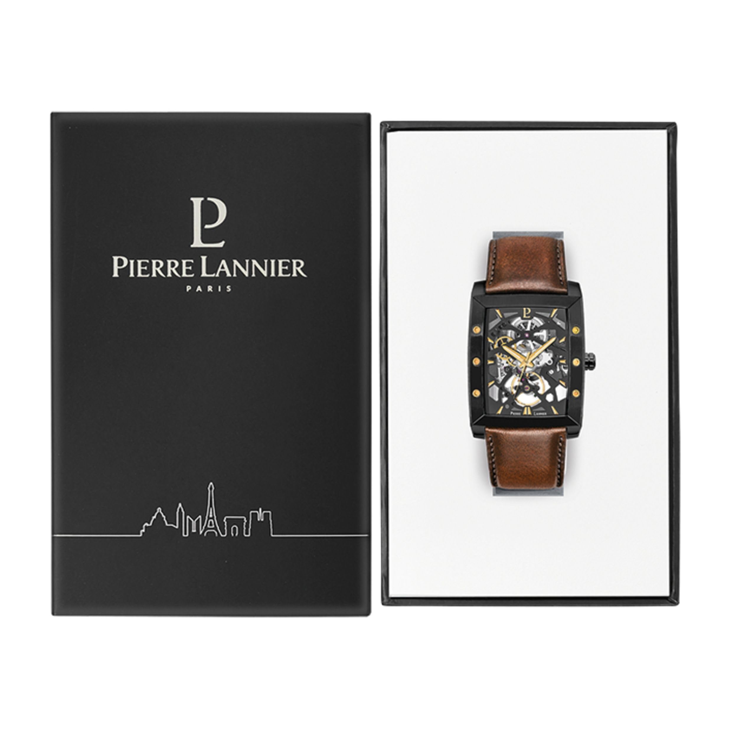 Pierre Lannier Hector orologio automatico acciaio 5 ATM