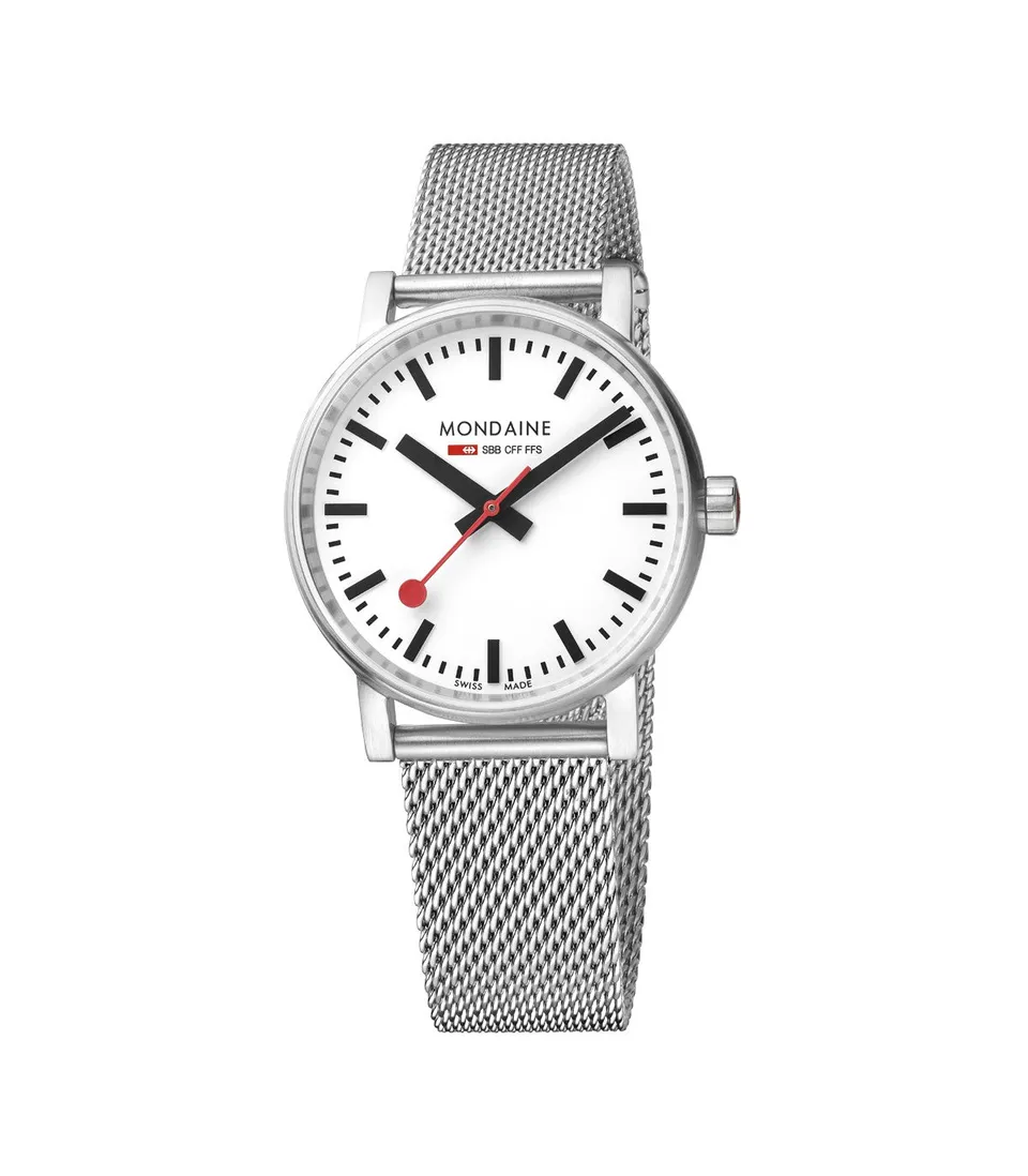 Mondaine evo2 35 mm Orologio Acciaio Quarzo