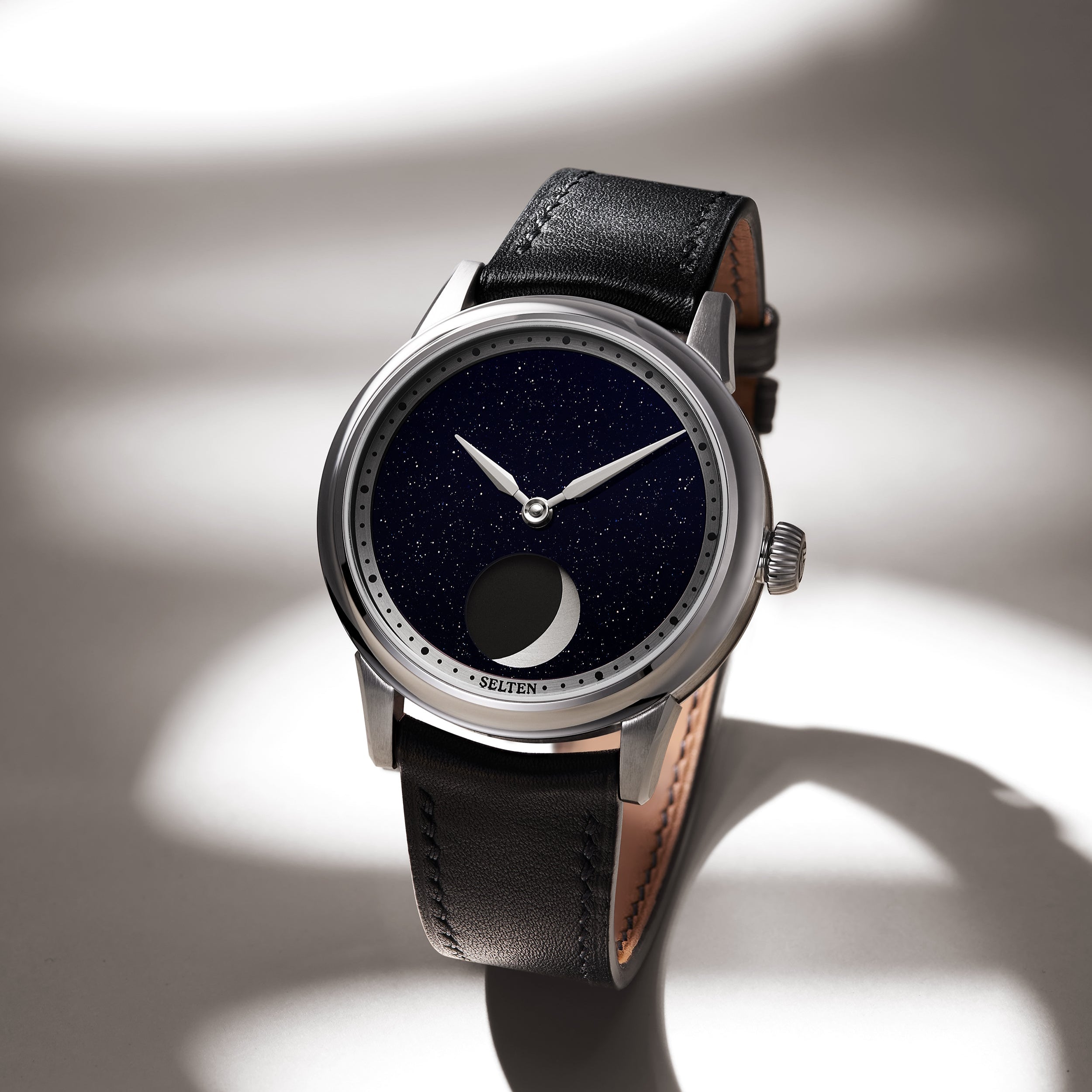 Selten M1 Moonphase Aventurine orologio fasi lunari