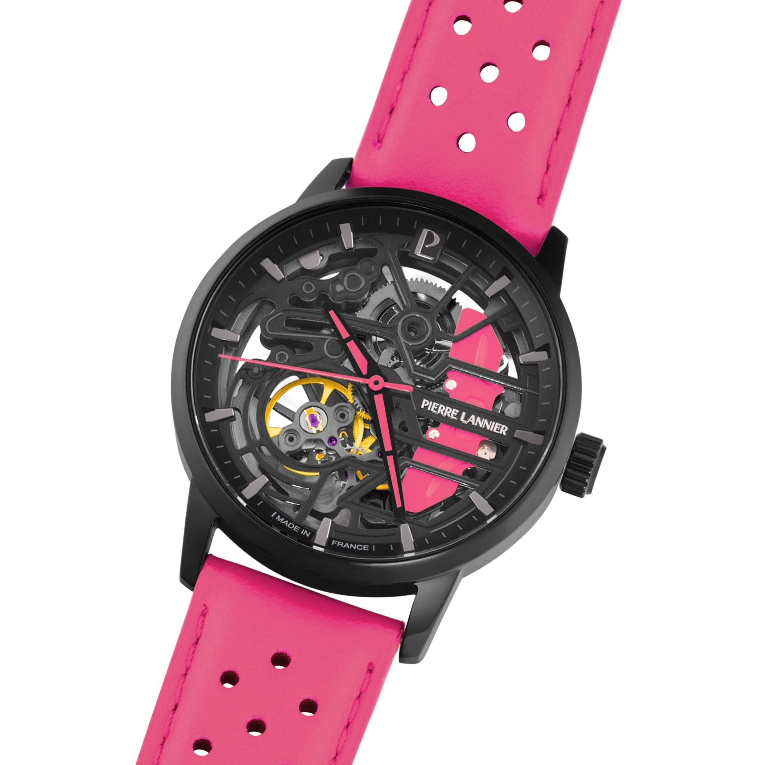 Pierre Lannier Paddock Orologio Automatico 39 mm Acciaio