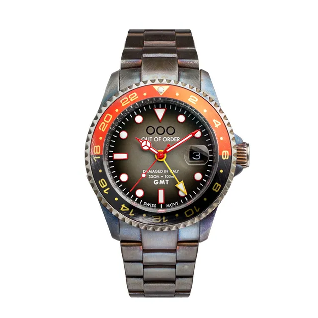 Out Of Order GMT Chicago orologio quarzo 44 mm USA