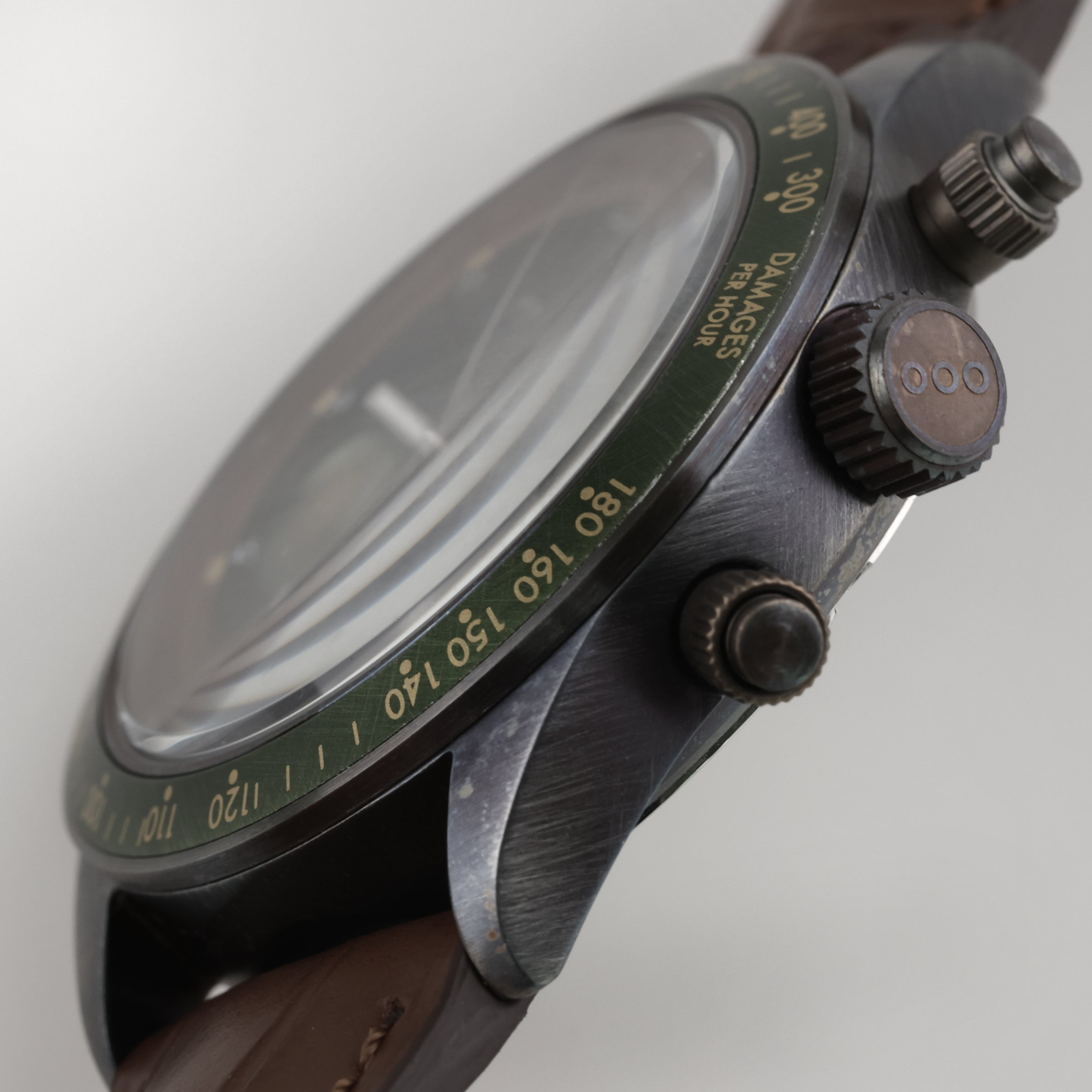 Out Of Order Supervintage Safari Bronze cronografo verde 42 mm
