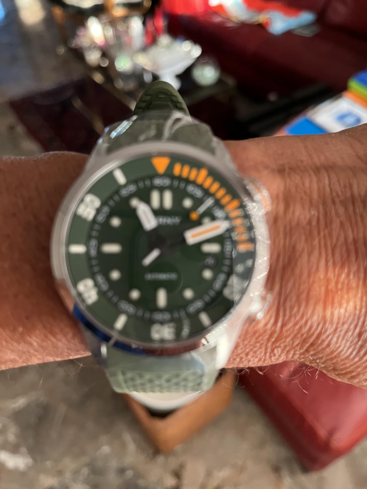 Berny Diver Collection orologio automatico nero 200M