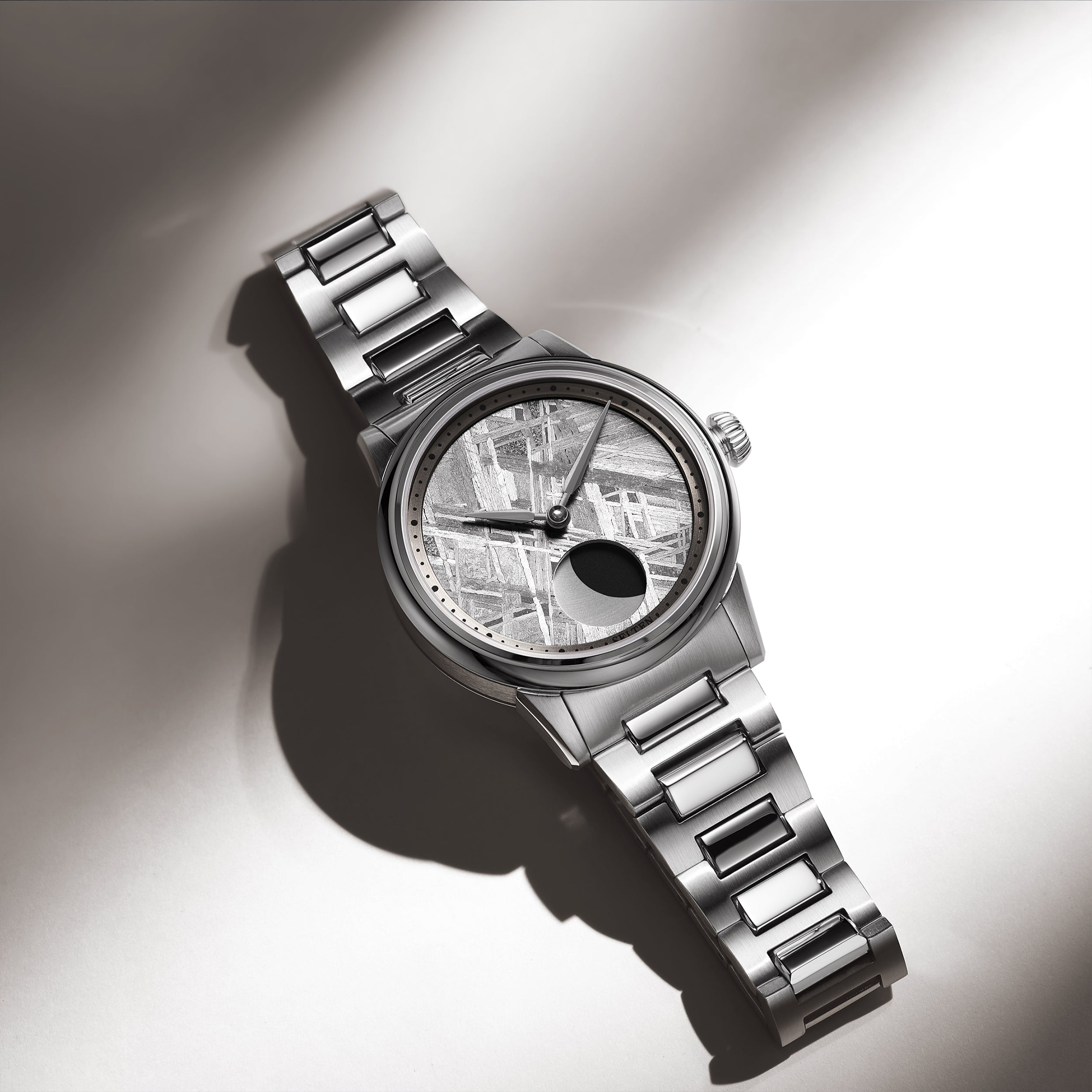 Selten M1 Moonphase orologio meteorite grigio