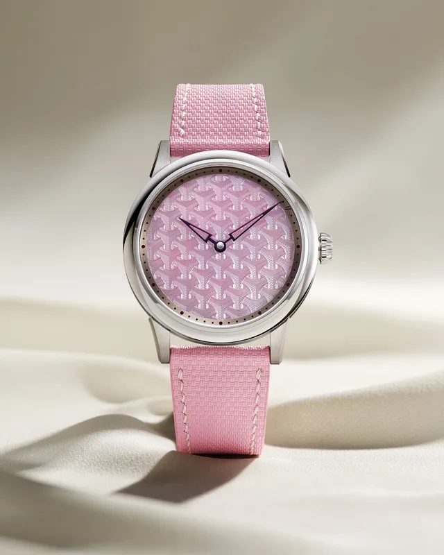 Selten Jui Bauhinia orologio rosa madreperla