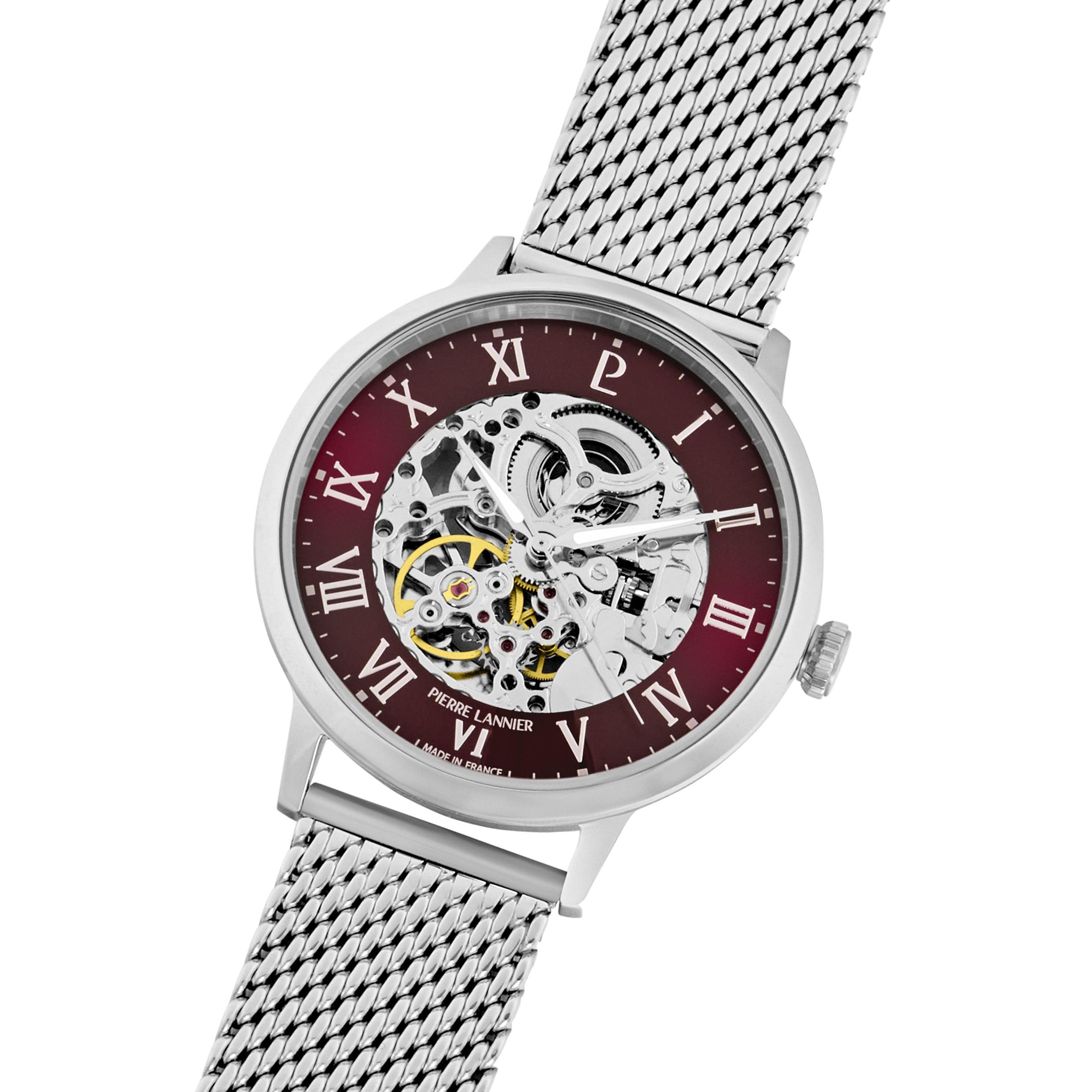Pierre Lannier Automatic orologio automatico 42 mm acciaio