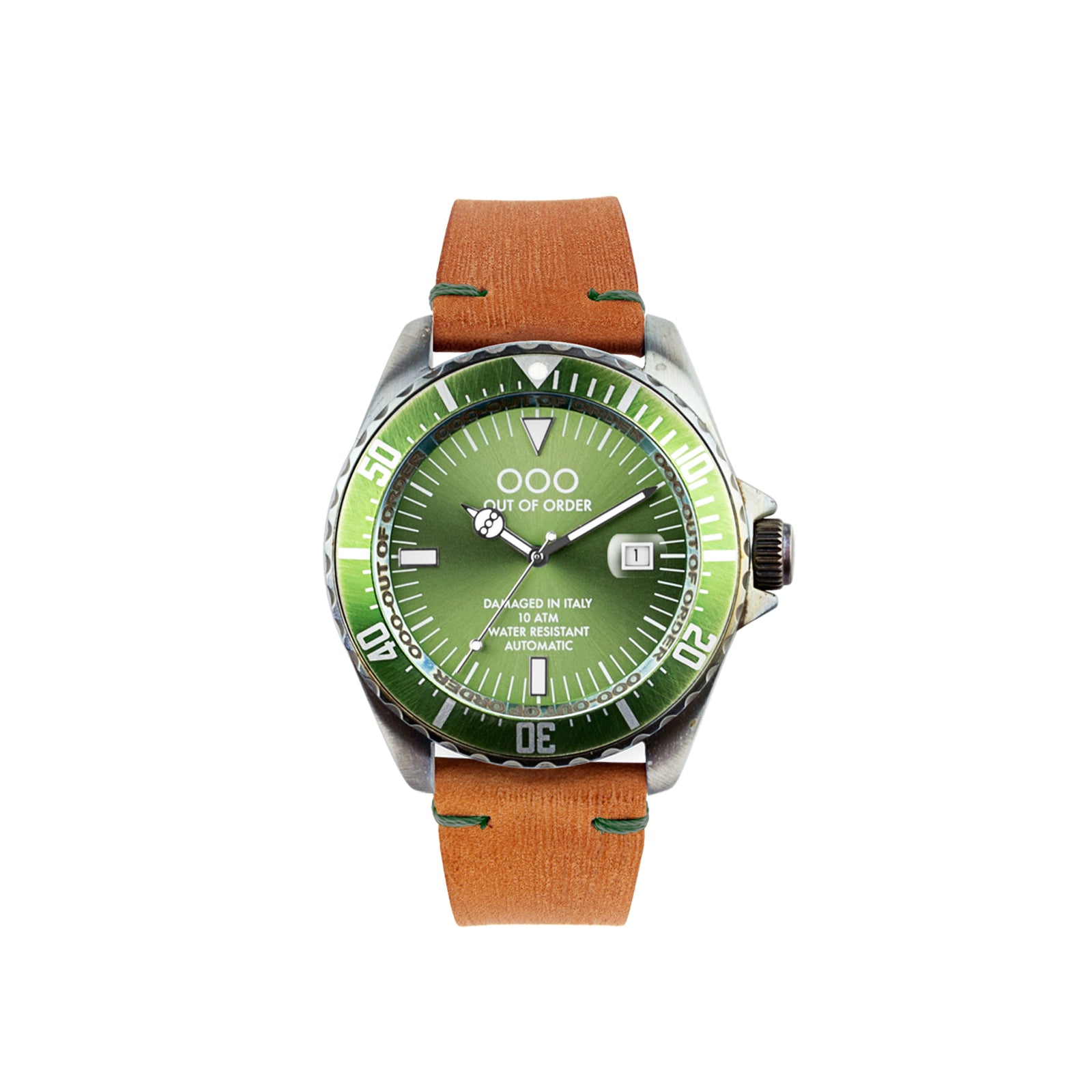 Out Of Order Automatico orologio automatico 44mm verde