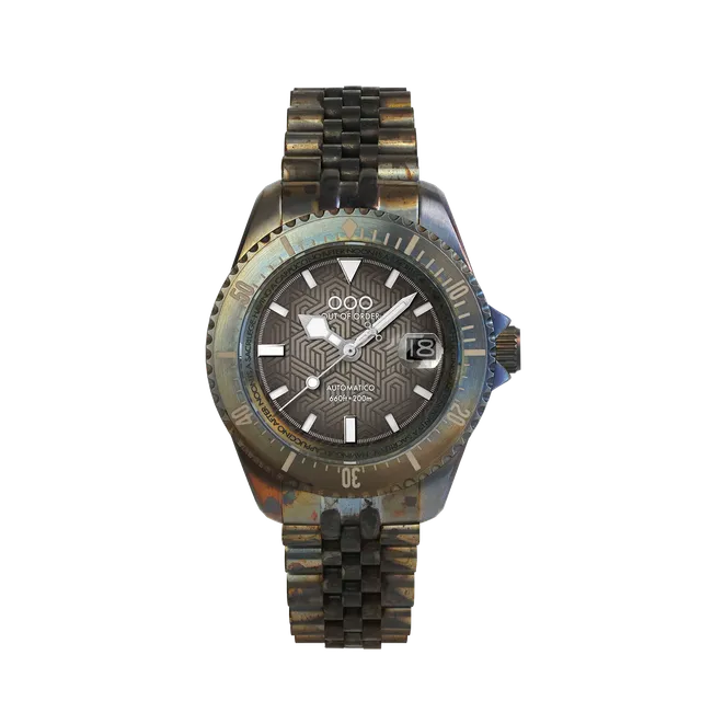 Out Of Order Diverissimo Azteco Sand orologio subacqueo 42 mm