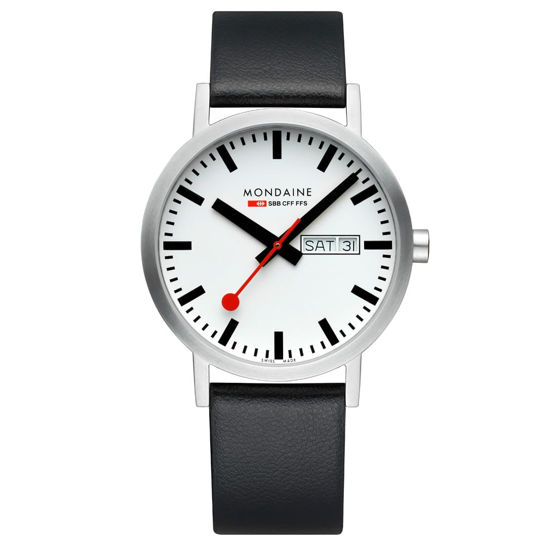 Mondaine Classic Day-Date Orologio 40 mm Quarzo