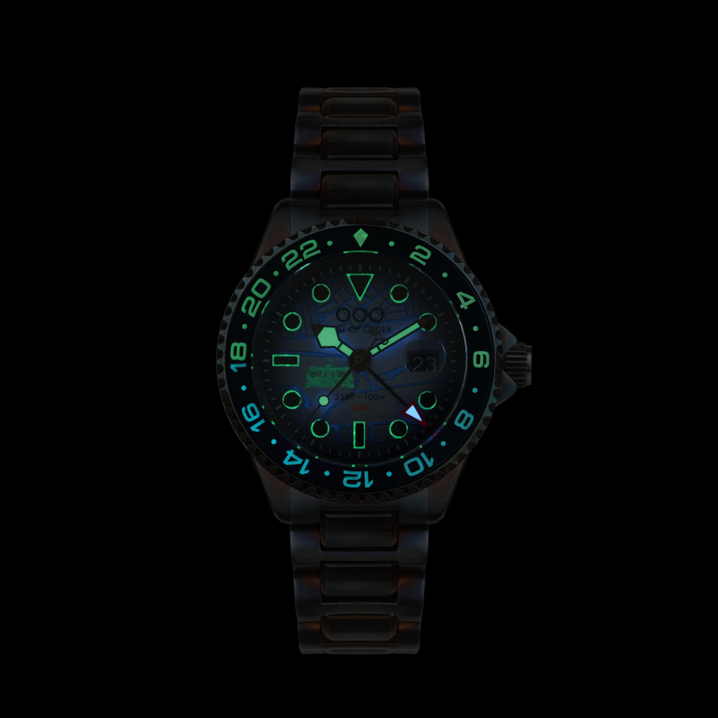 Out Of Order Casanova London GMT orologio quarzo 40 mm