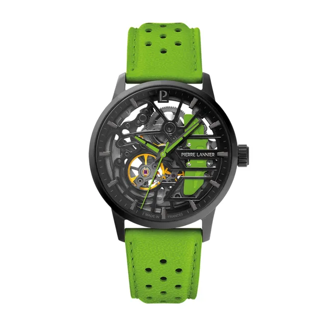 Pierre Lannier Paddock orologio automatico 39 mm acciaio