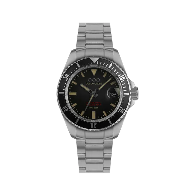 Out Of Order Automatico Quaranta Black orologio automatico 40 mm nero