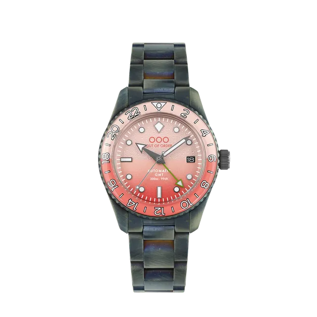 Out Of Order Shaker Paloma orologio GMT pesca 40mm
