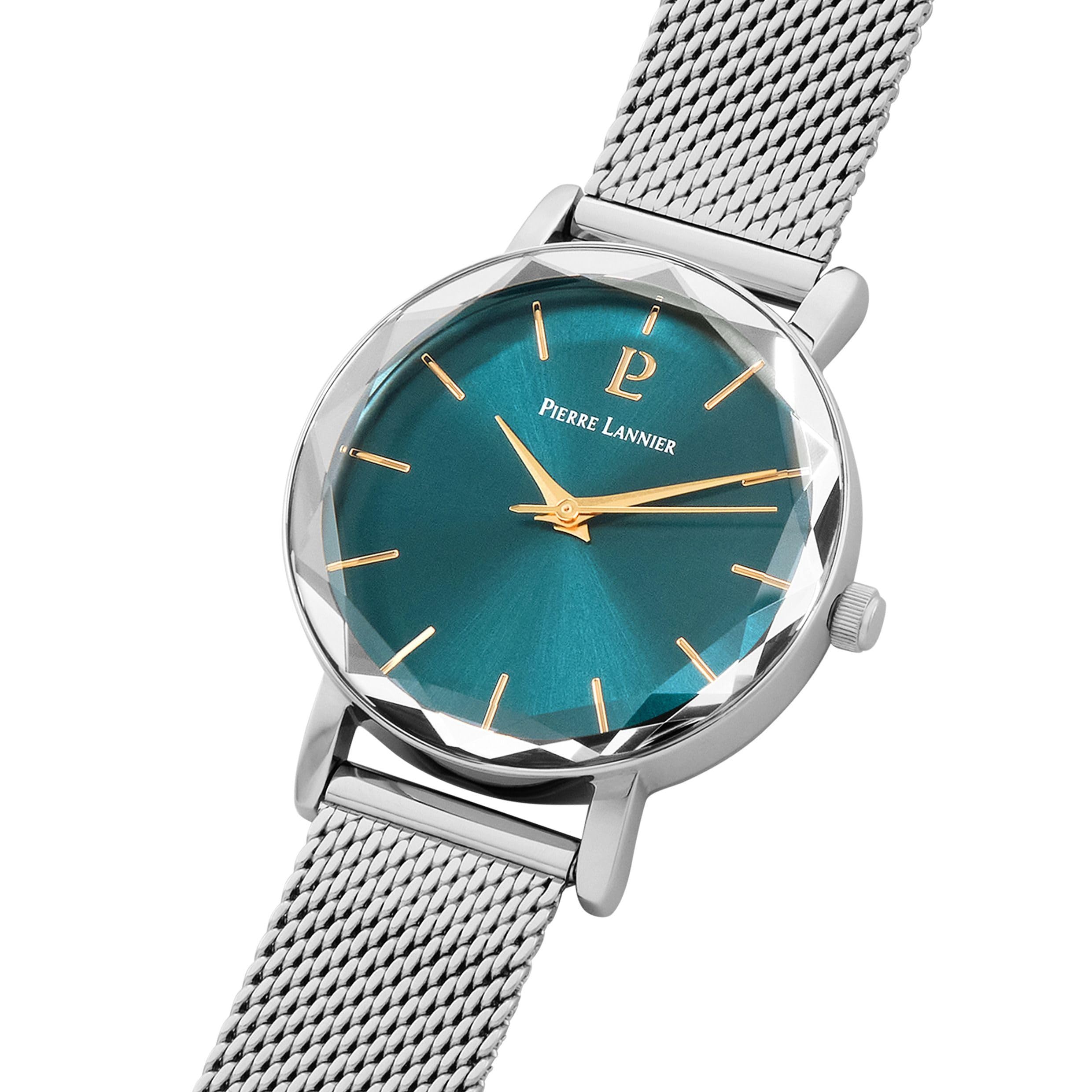 Pierre Lannier Multiples orologio quarzo acciaio sottile 7,3mm
