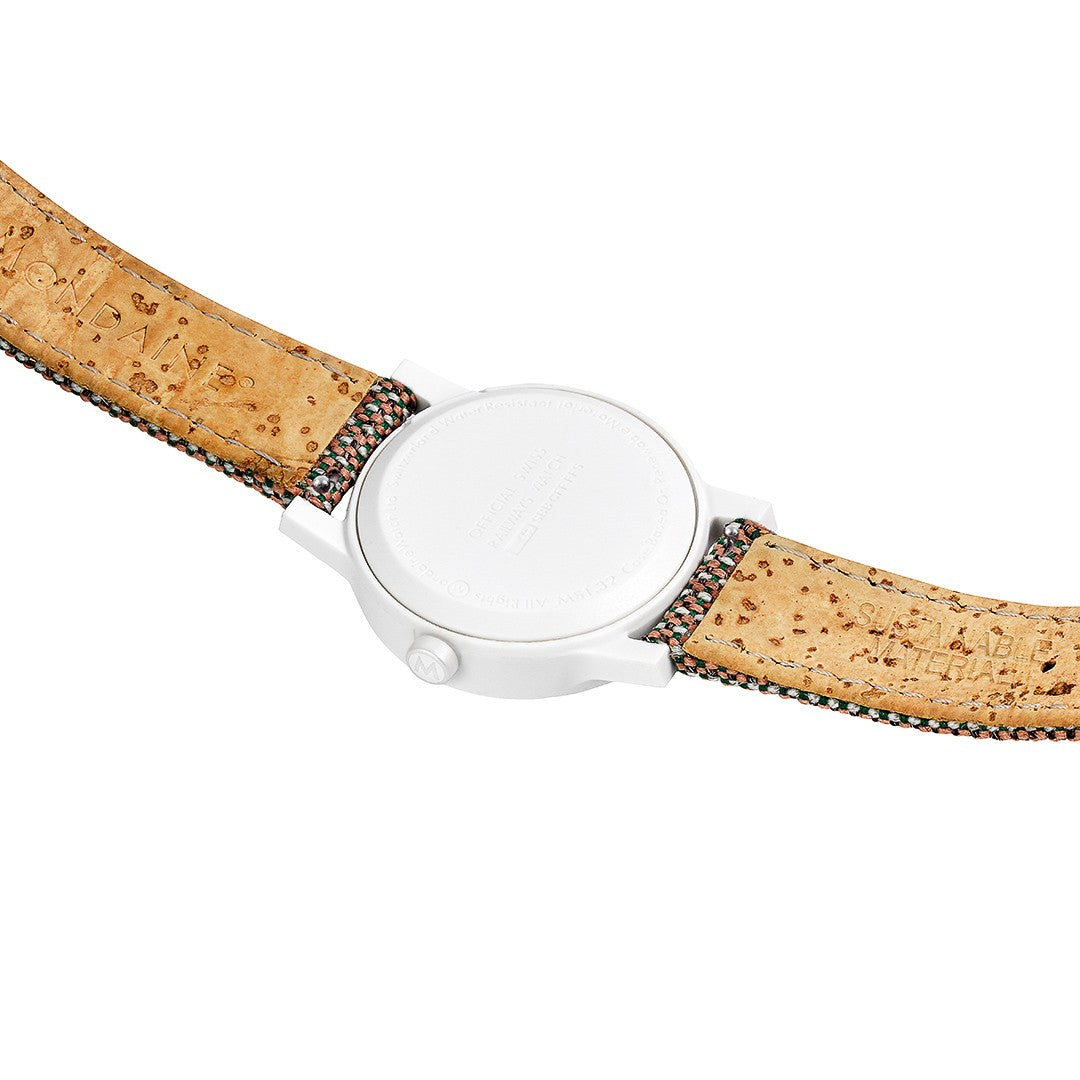 Mondaine Essence cinturino 16 mm sughero tessuto