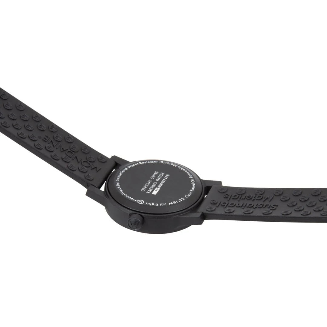 Mondaine Essence orologio 32mm bianco gomma