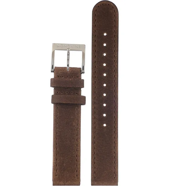 Mondaine Cinturino Pelle 16mm marrone classico