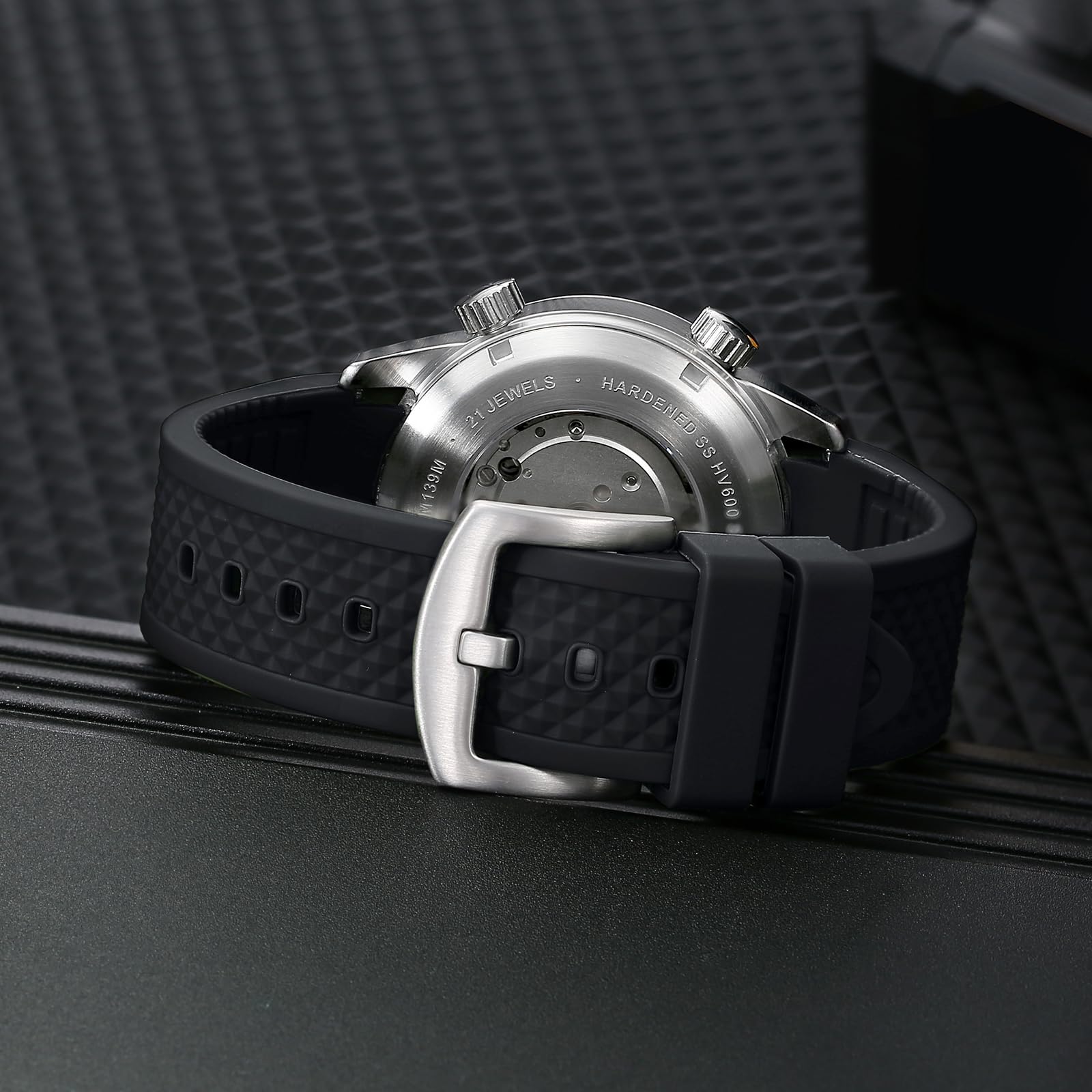 Berny Diver Collection orologio automatico nero 200M