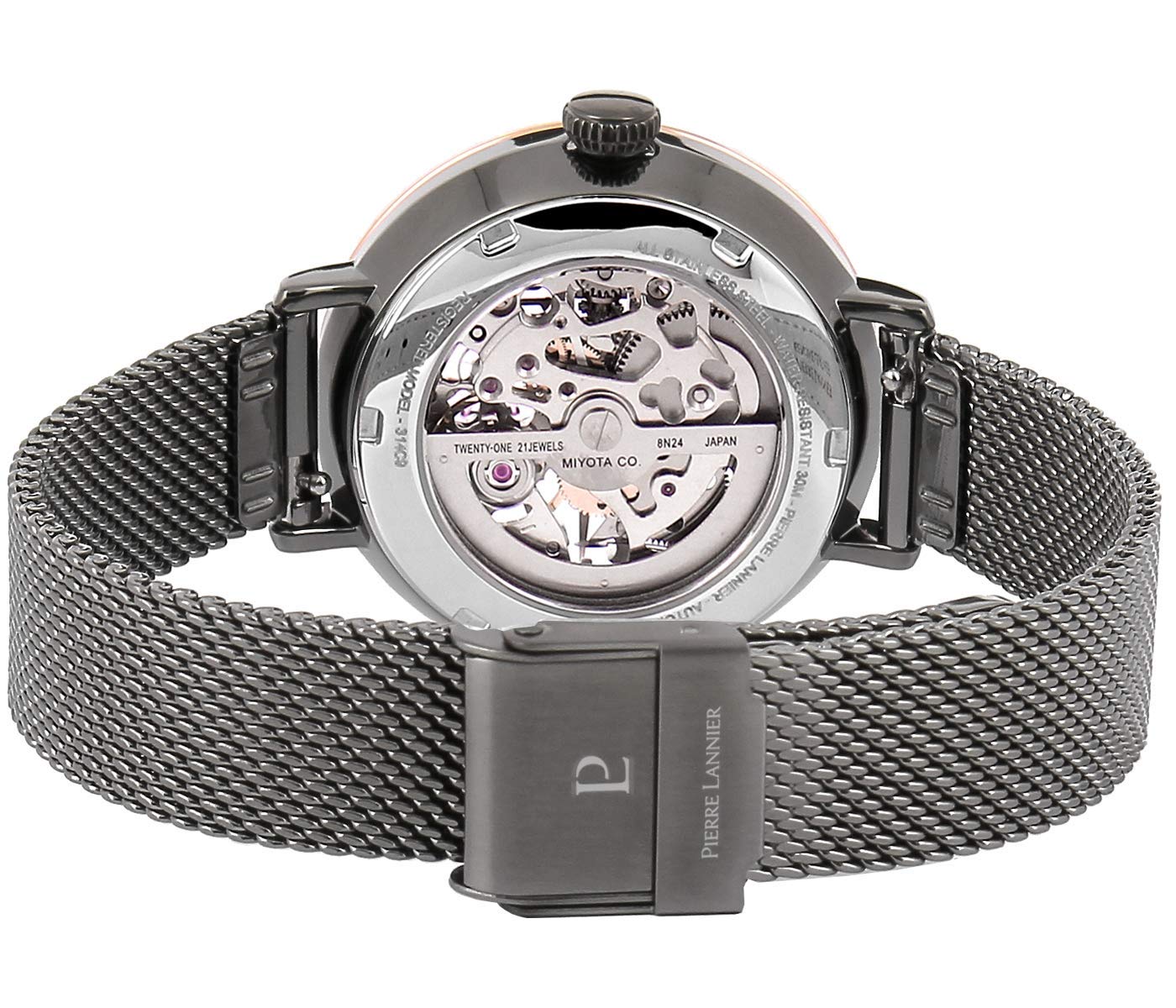 Pierre Lannier Orologio Automatico 35 mm Acciaio