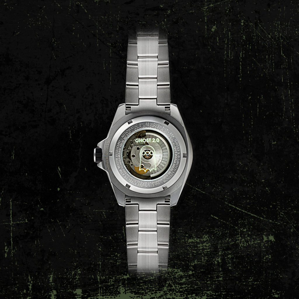 Out Of Order Ghost 2.0 orologio automatico lume 44 mm