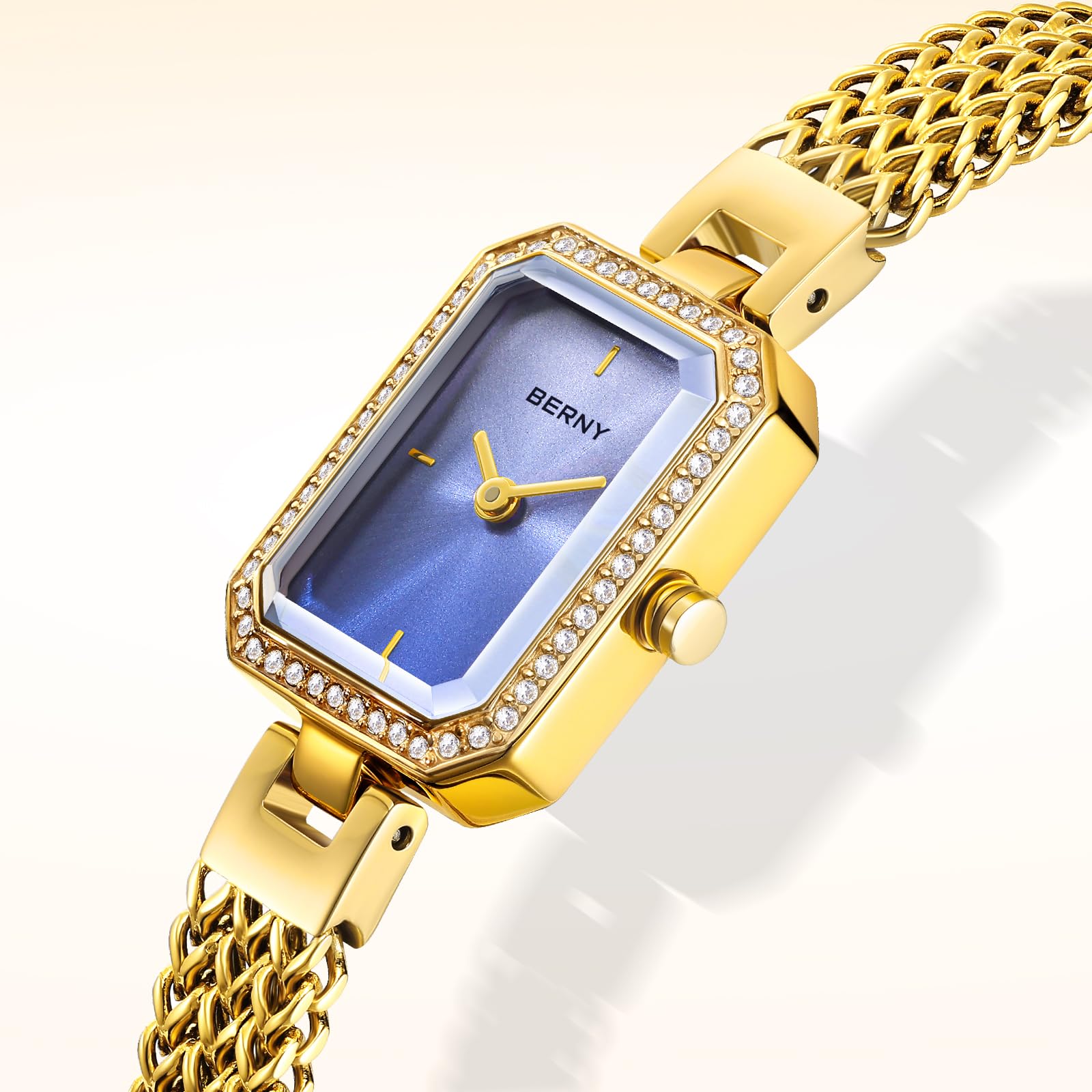 Berny Gold Collection orologio donna viola sfumato oro