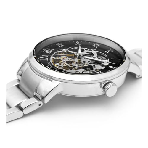 Pierre Lannier 317B131 Orologio Automatico 42 mm Nero Acciaio