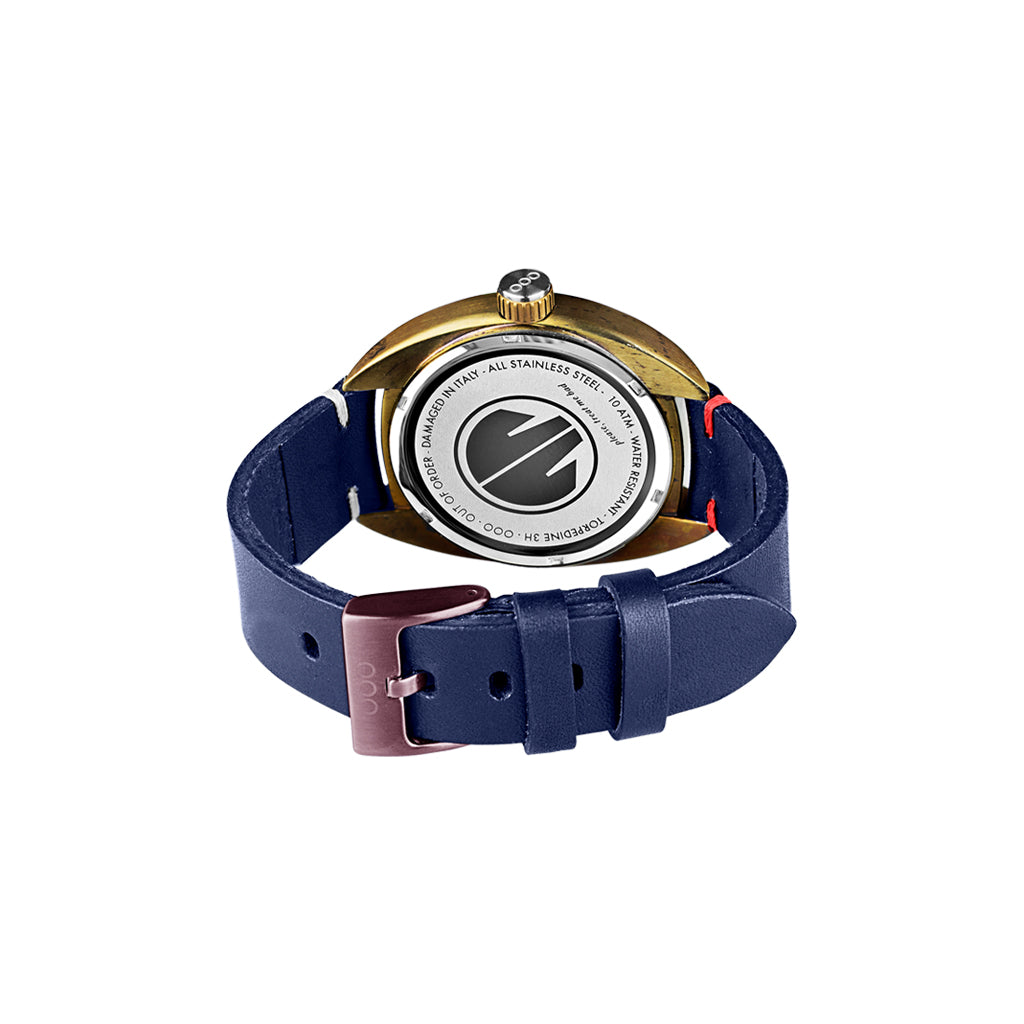 Out Of Order Torpedine 3H orologio quarzo 42 mm blu