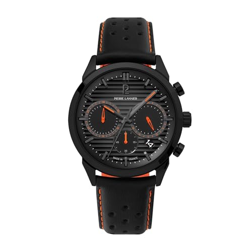 Pierre Lannier Monarck cronografo quarzo 43 mm acciaio