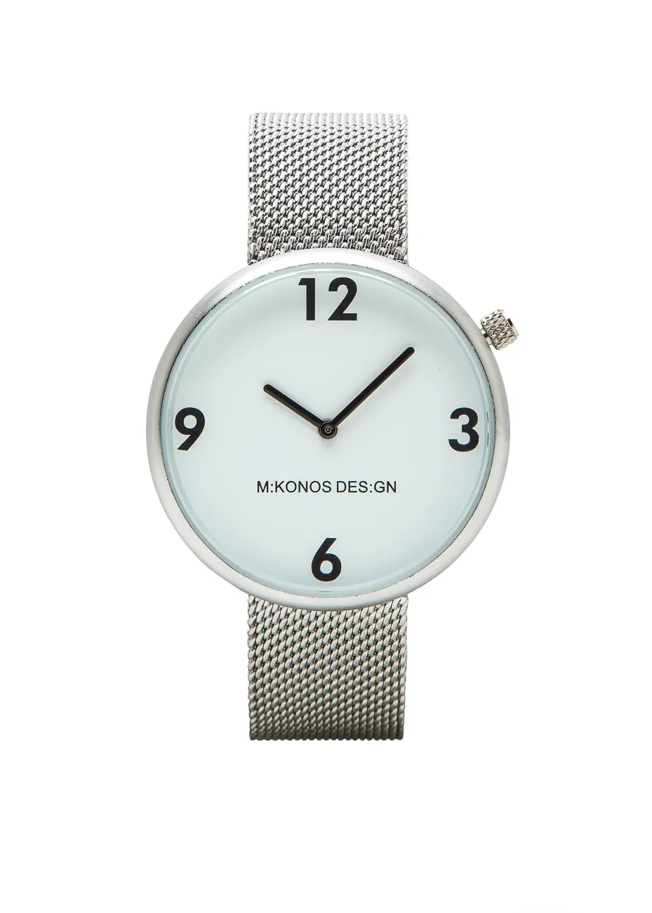 Mykonos Design Regular Milano MK-R-S-4M orologio silver 39mm