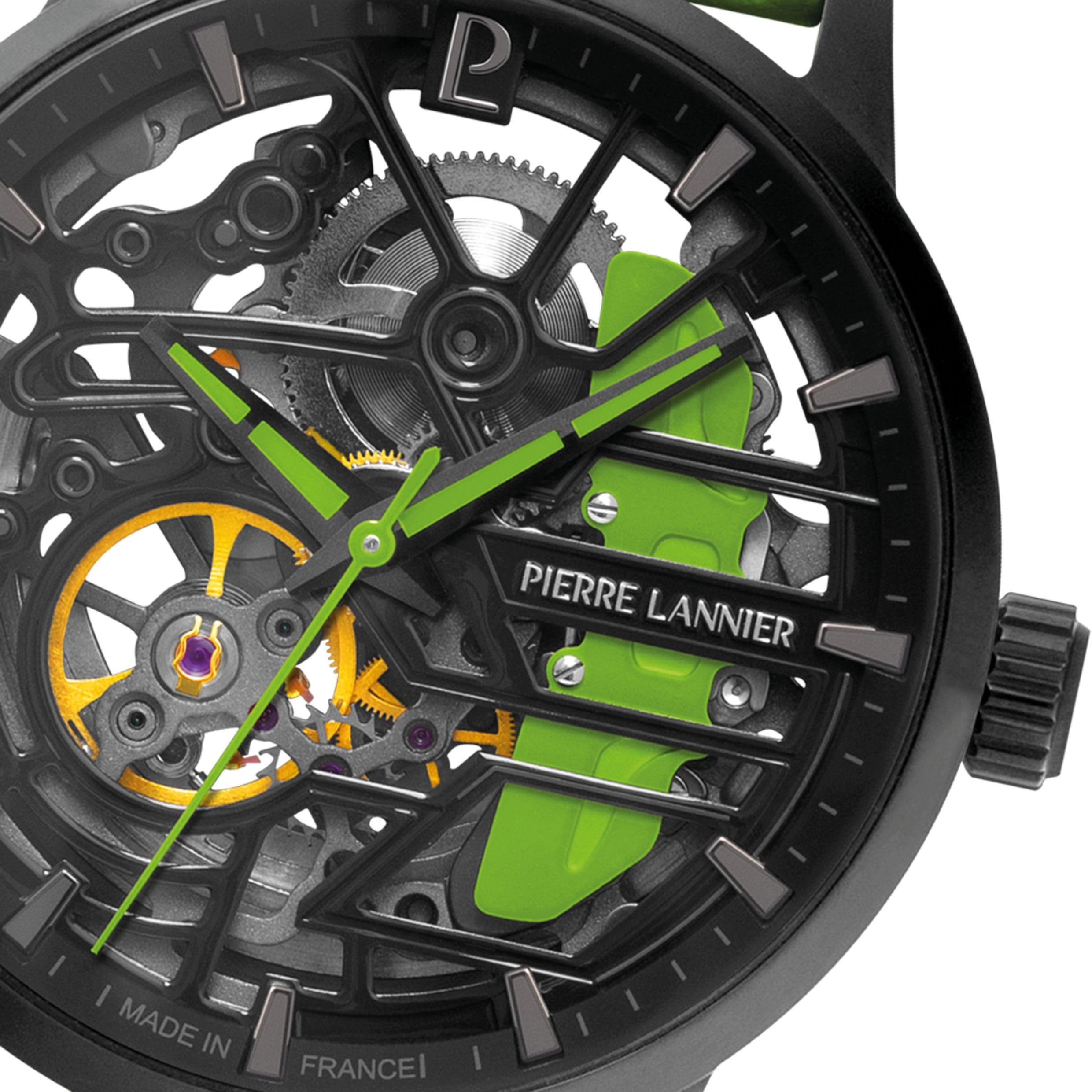 Pierre Lannier Paddock orologio automatico 39 mm acciaio