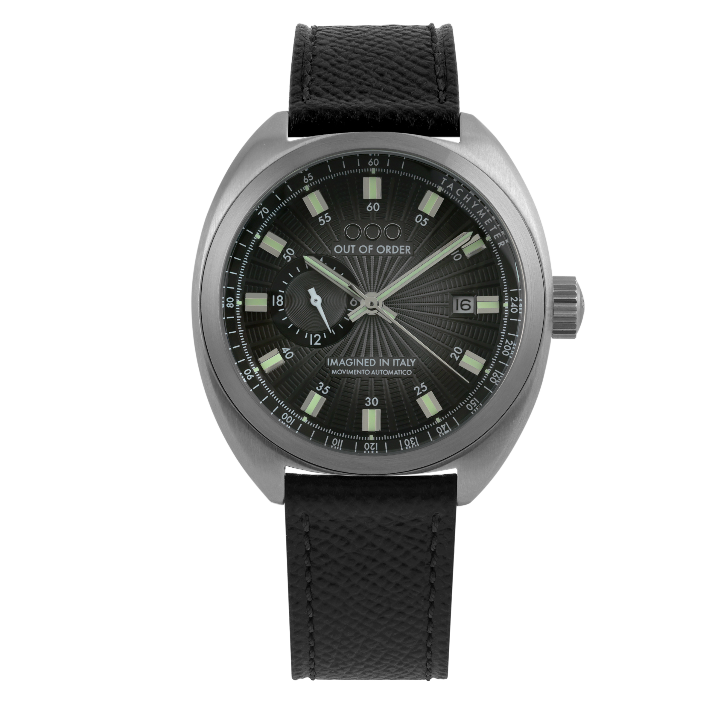 Out Of Order Torpedine Eclipse orologio automatico 42 mm nero