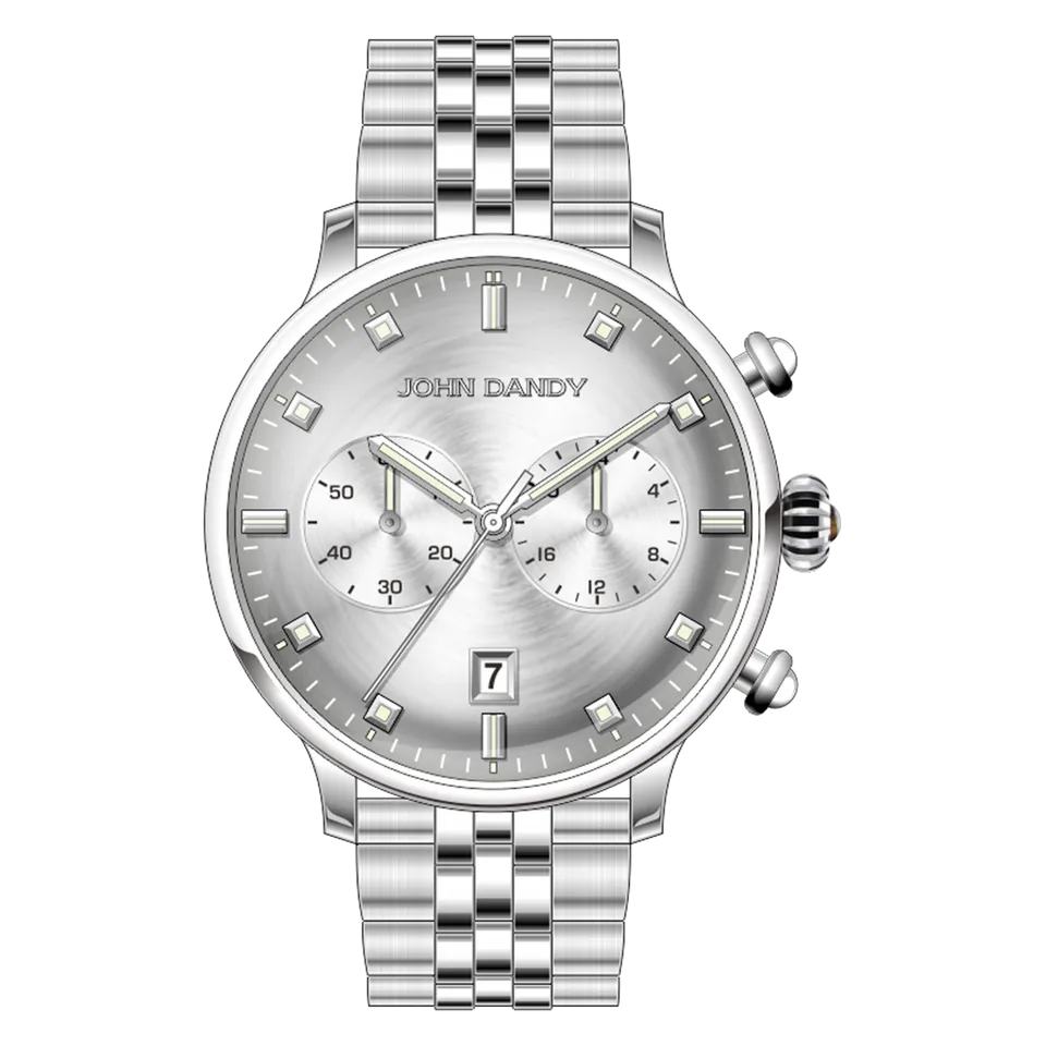 John Dandy JD2573LM orologio automatico Silver