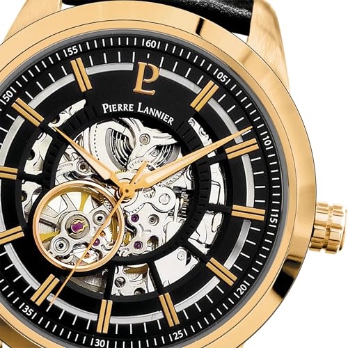 Pierre Lannier Automatic orologio automatico 44mm nero oro