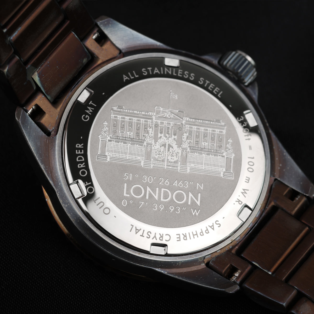 Out Of Order Casanova London GMT orologio quarzo 40 mm