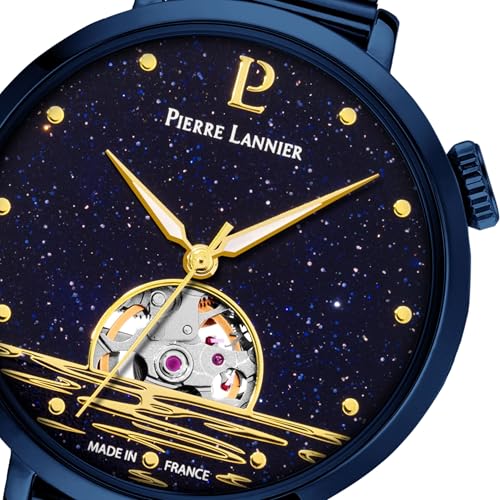 Pierre Lannier Australe Orologio Automatico 35mm Acciaio