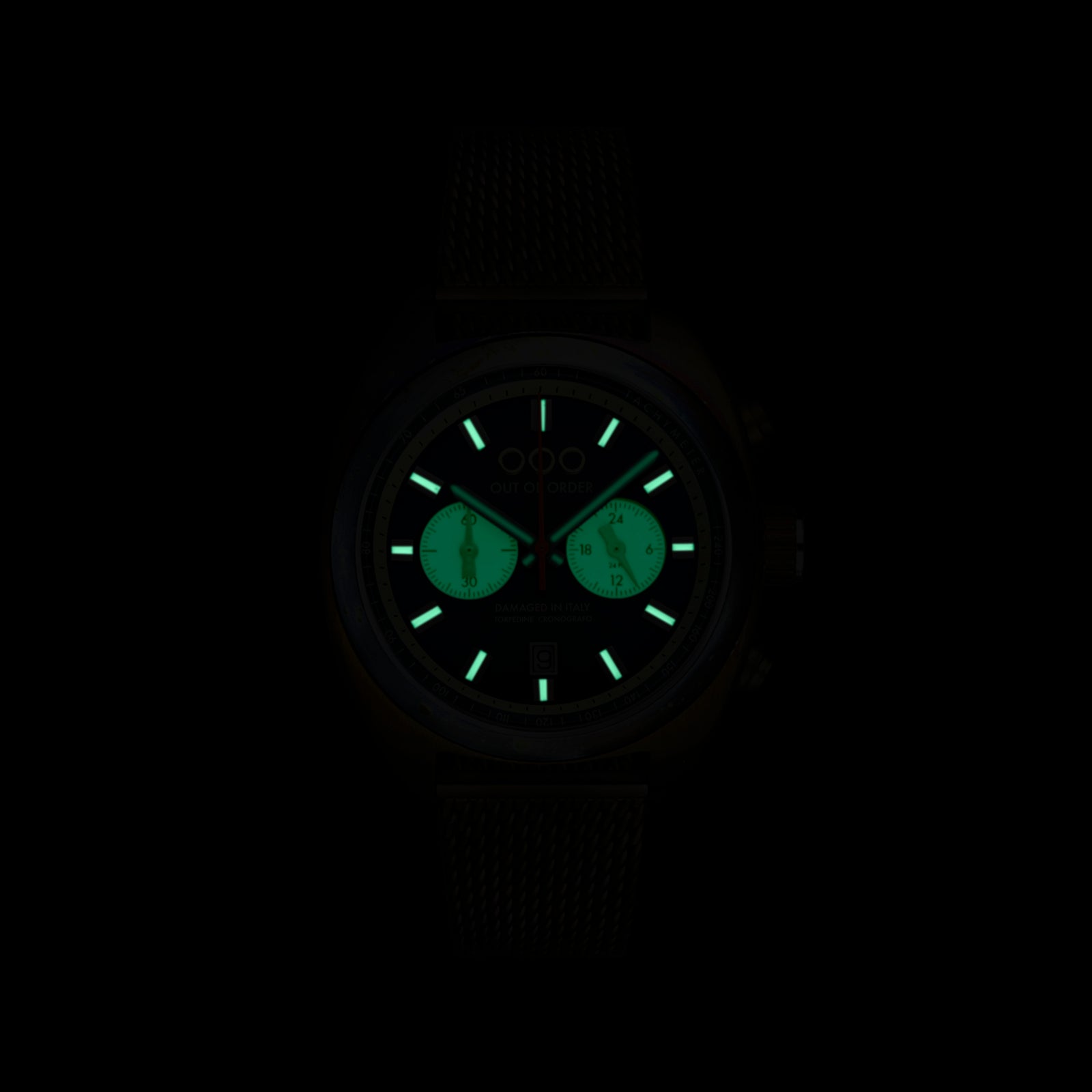 Out Of Order Torpedine Chrono orologio cronografo blu 42 mm